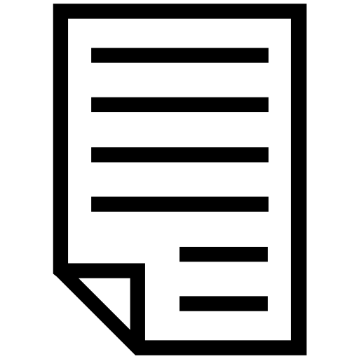 Icono de papel